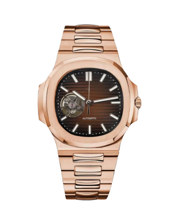 Nautiko Rose Gold Open Heart