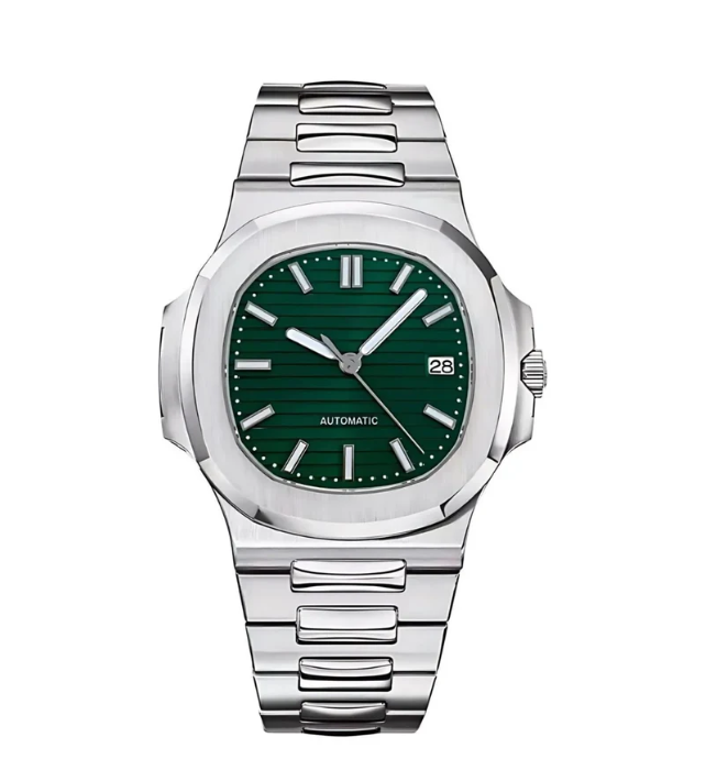 Nautiko Silver Green Dial