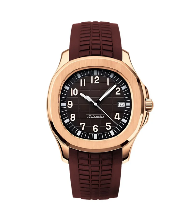 SEIKONAUT ROSE GOLD BROWN