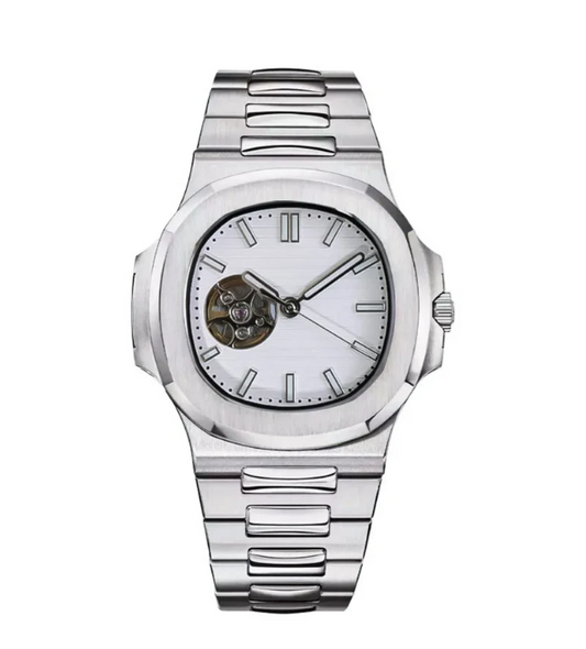 Nautiko Silver White Open Heart