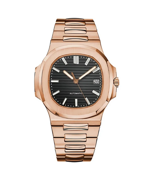 Nautiko Rose Gold Grey Dial