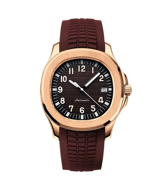 SEIKONAUT ROSE GOLD BROWN