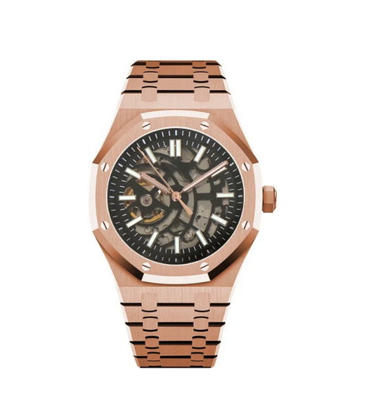 Seikoak Rose Gold Skeleton
